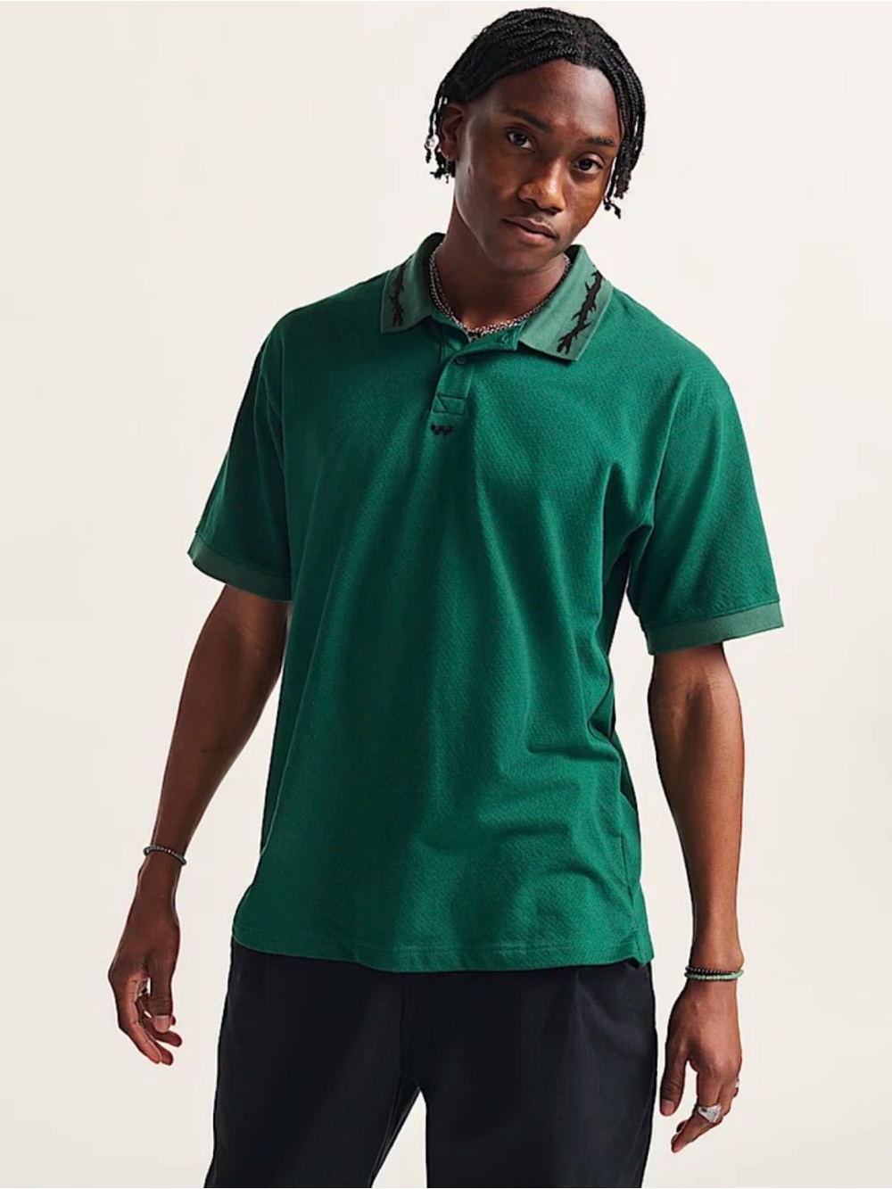 Vans Off the Wall Polo Shirt - Classic Short Sleeve - size M